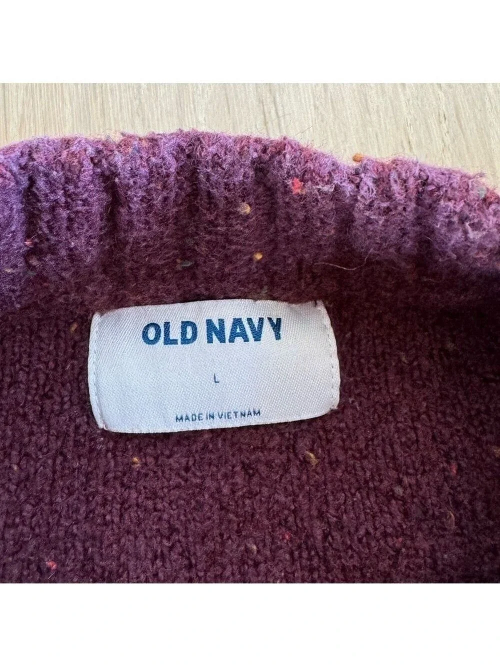 Old Navy Purple Long Sleeve Sweater Size Large
